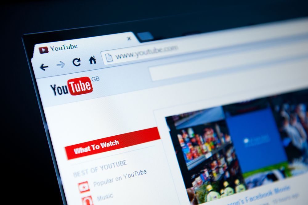 Zdjęcie YouTube'a pochodzi z serwisu shutterstock.com