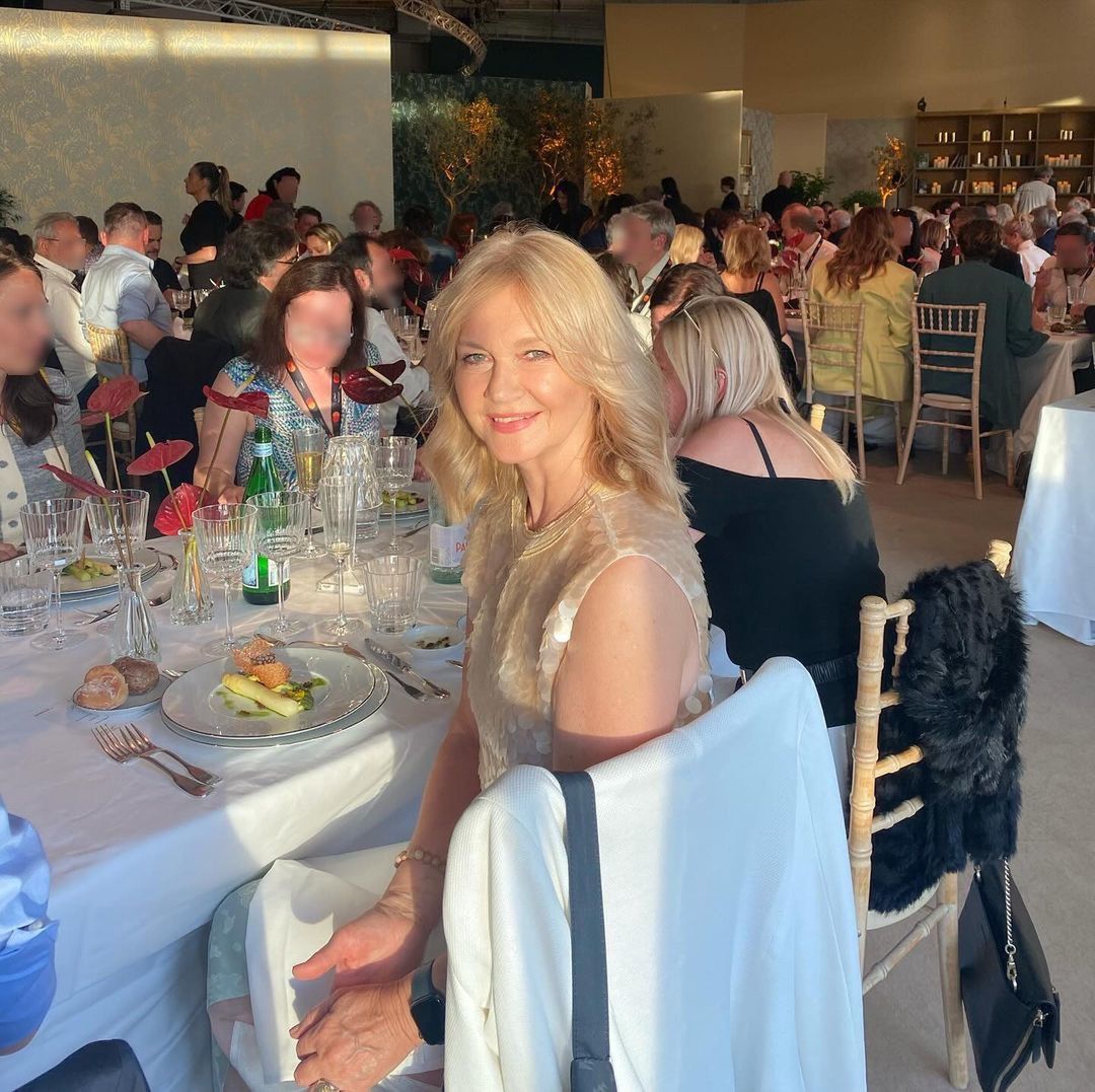 Grażyna Torbicka na kolacji w Cannes. Jak zawsze zaskoczyła stylizacją