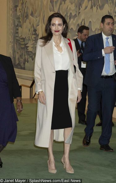 Angelina Jolie na spotkaniu ONZ