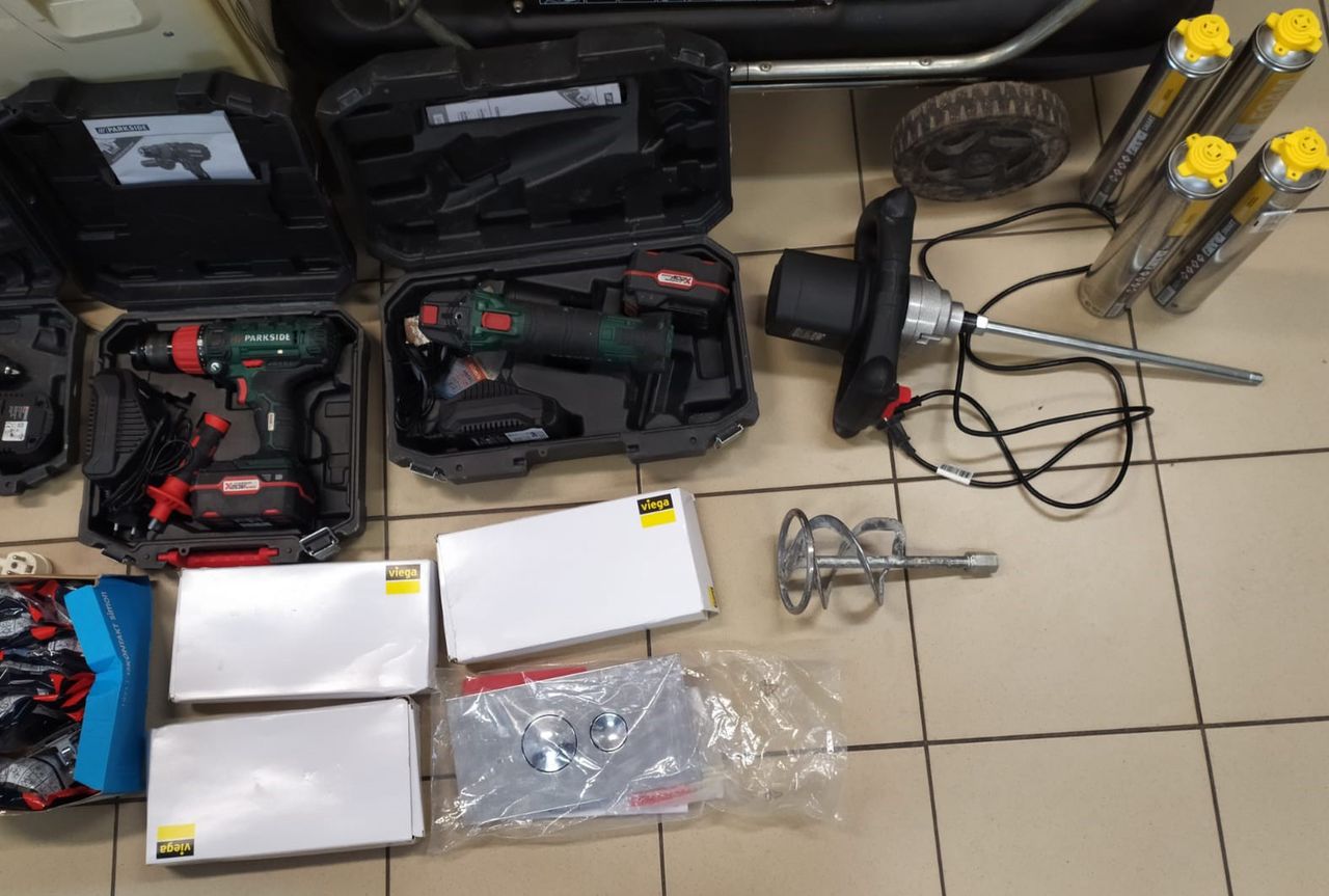 Kradli elektronarzędzia