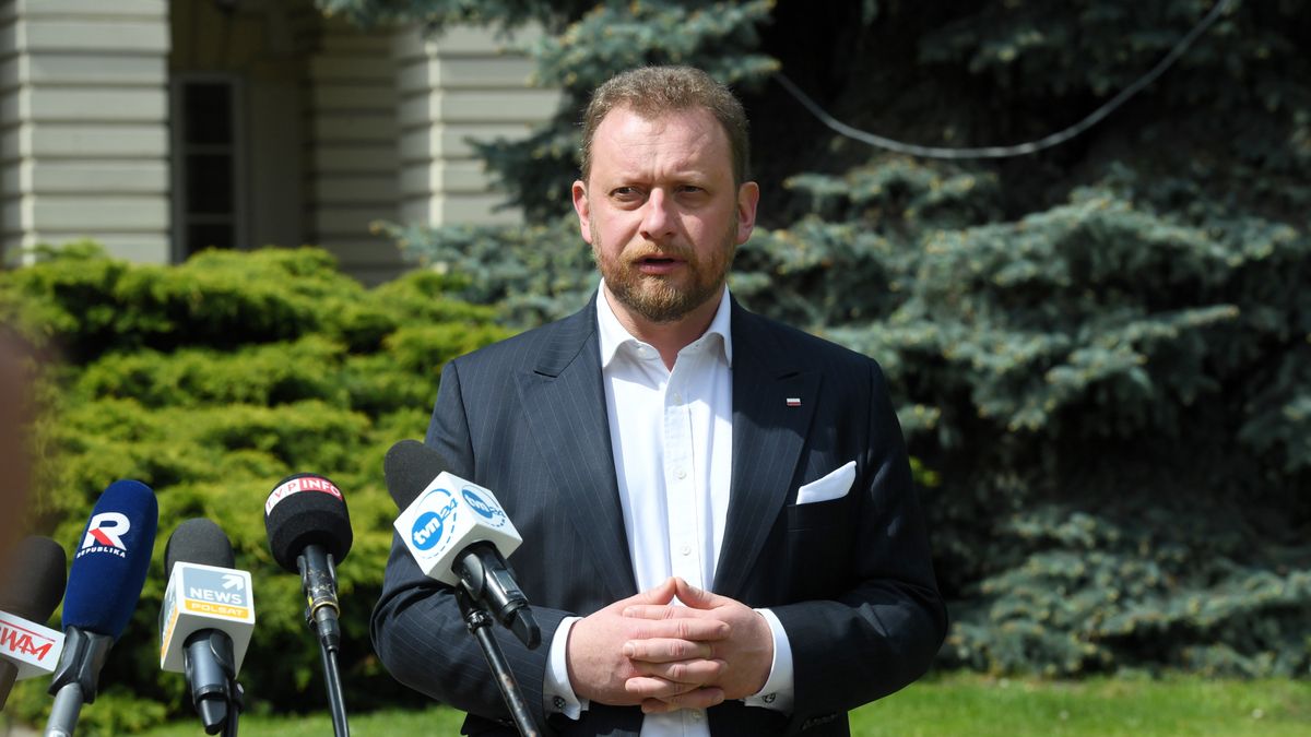 Łukasz Szumowski, minister zdrowia.