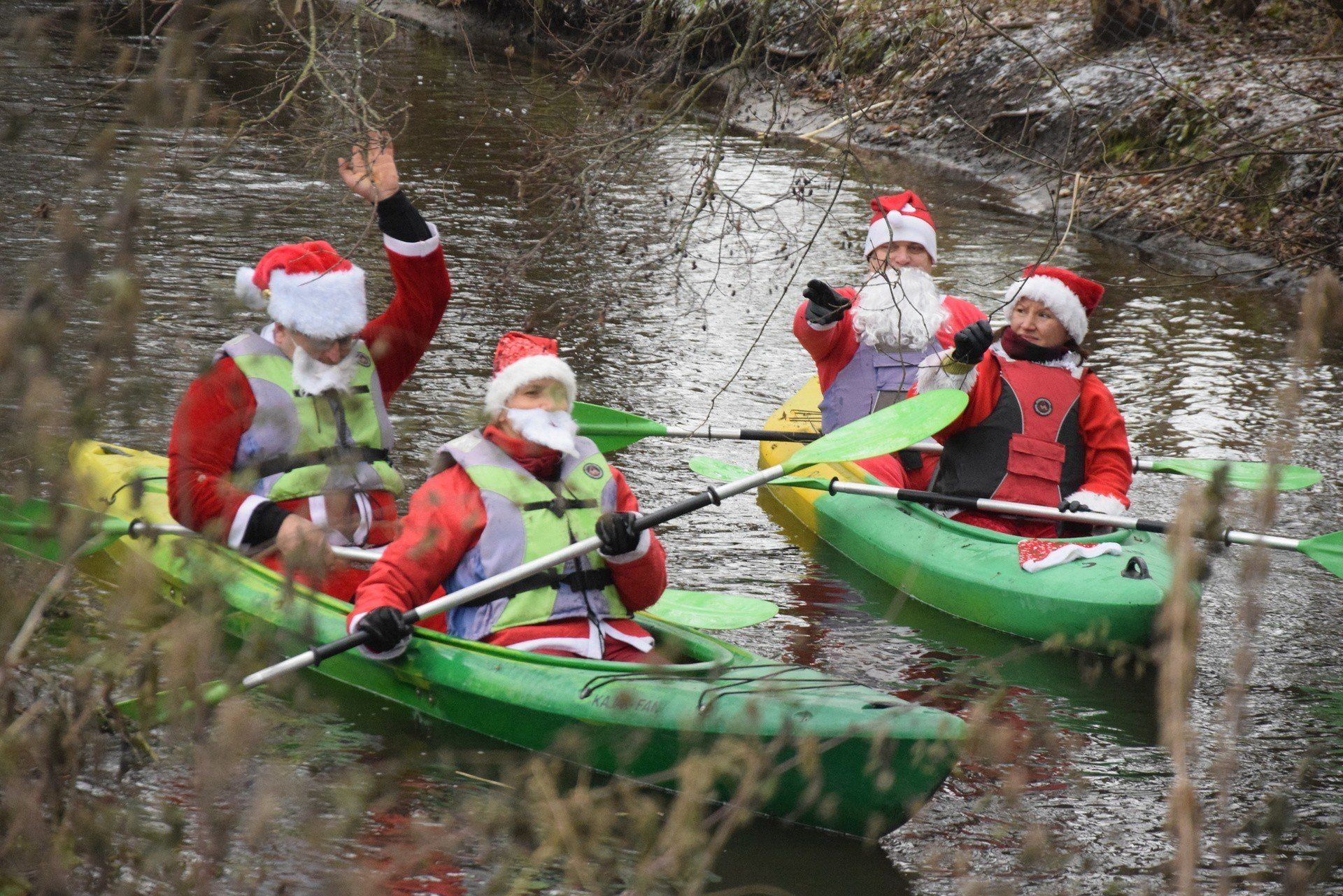 Święty Mikołaj przypłynie do Gorzowa kajakiem