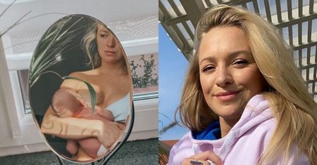 "Wylewna" Barbara Kurdej-Szatan pokazuje, jak KARMI PIERSIĄ i wyznaje: "Zależało mi, żeby urodzić NATURALNIE"