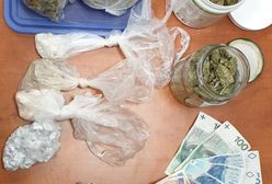 Warszawa. W łazience miał marihuanę, mefedron, amfetaminę i heroinę