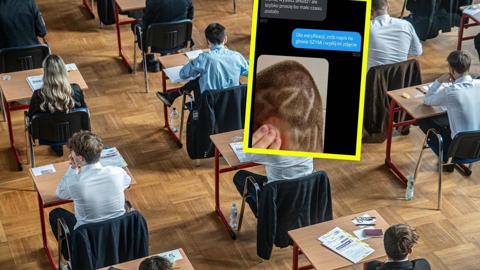 Maturzyści wykonywali absurdalne polecenia. Wszystko, by zdobyć arkusz egzaminacyjny