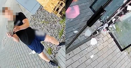 Skok na kwiatomat. 28-latek uciekał z bukietami