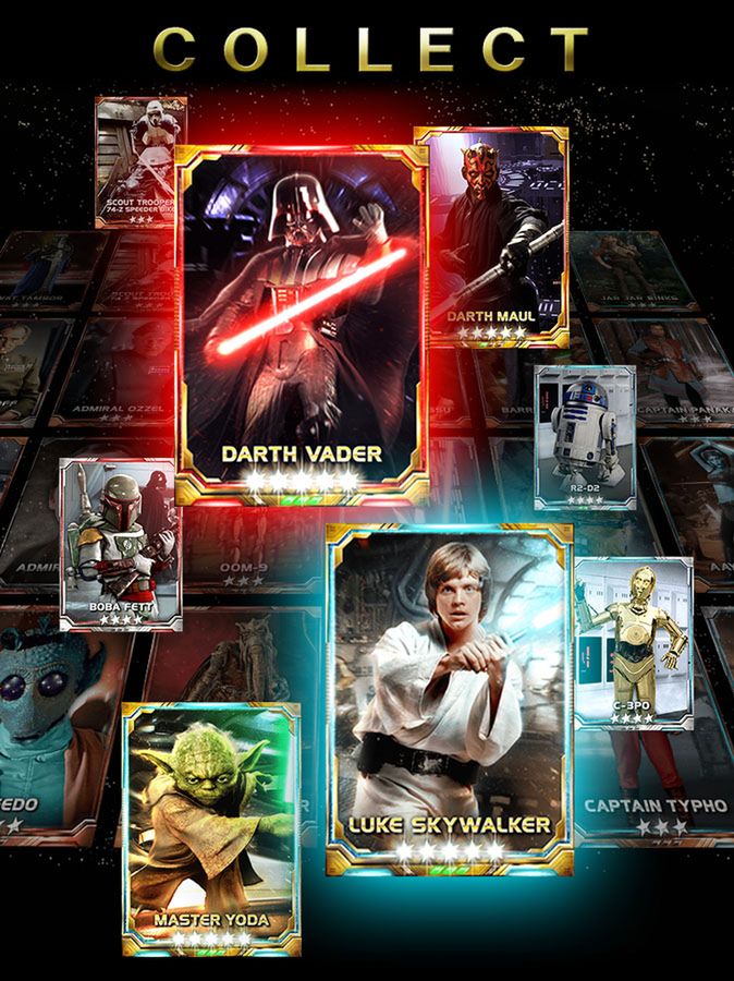 Star Wars: Force Collection - gwiezdnowojenna karcianka za moment wyląduje na smartfonach i tabletach