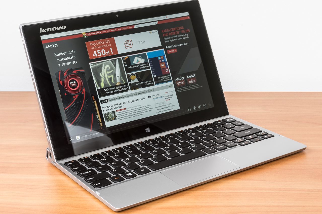 Lenovo Miix 2 10 – tablet i netbook z domieszką Windowsa