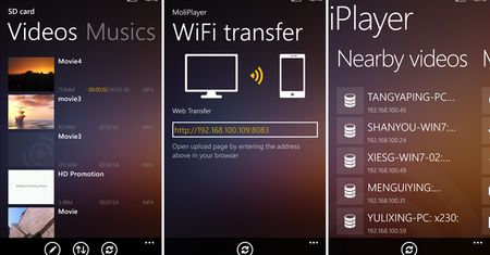 MoliPlayer Pro - idealny odtwarzacz multimediów na Windows Phone