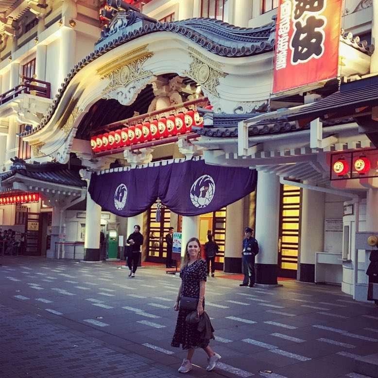 Ola Kwaśniewska w japońskim teatrze