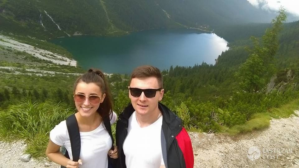 Paulina Maziarz z chłopakiem