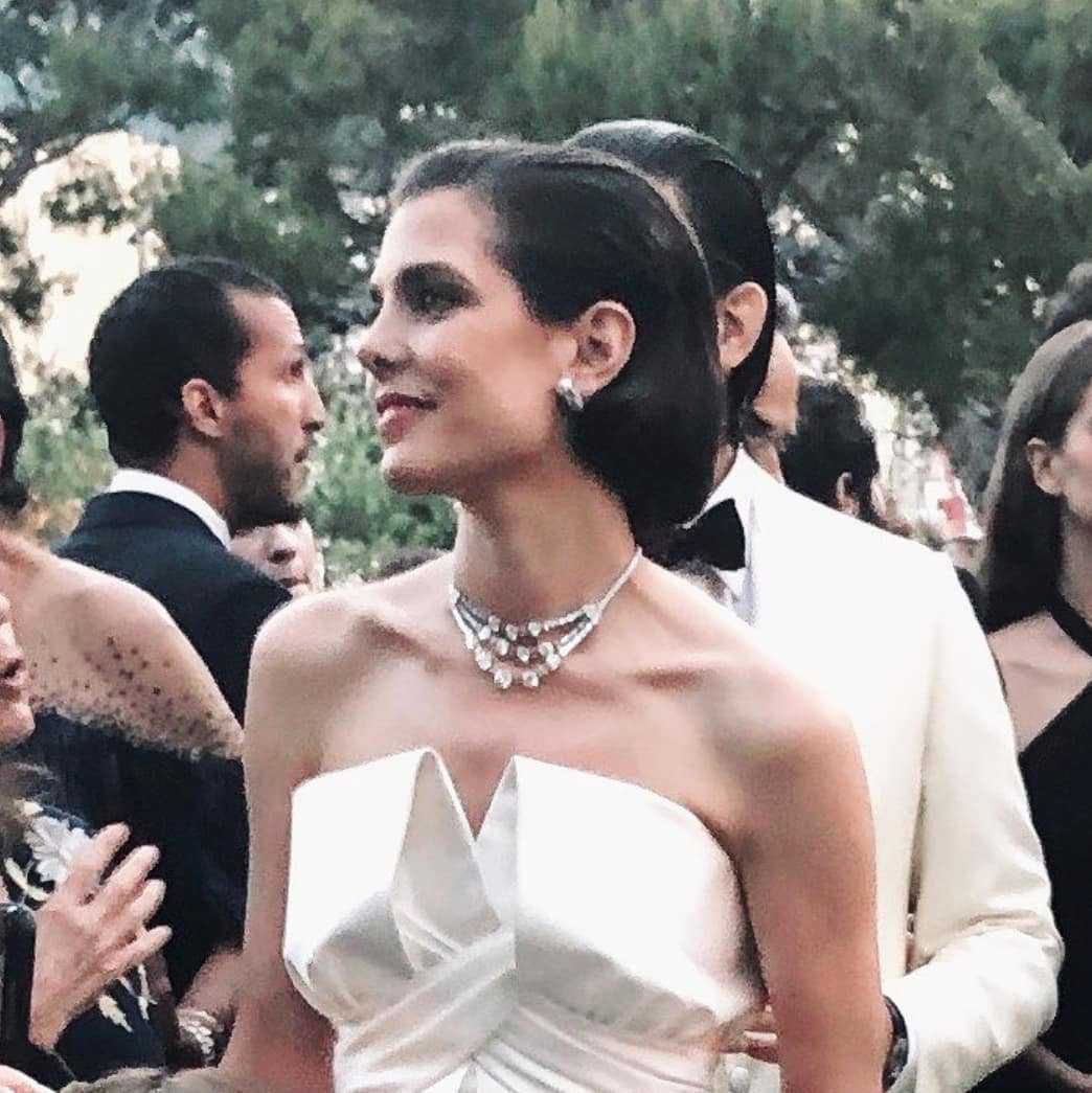 Wnuczka Grace Kelly - Charlotte Casiraghi, suknia od Chanel