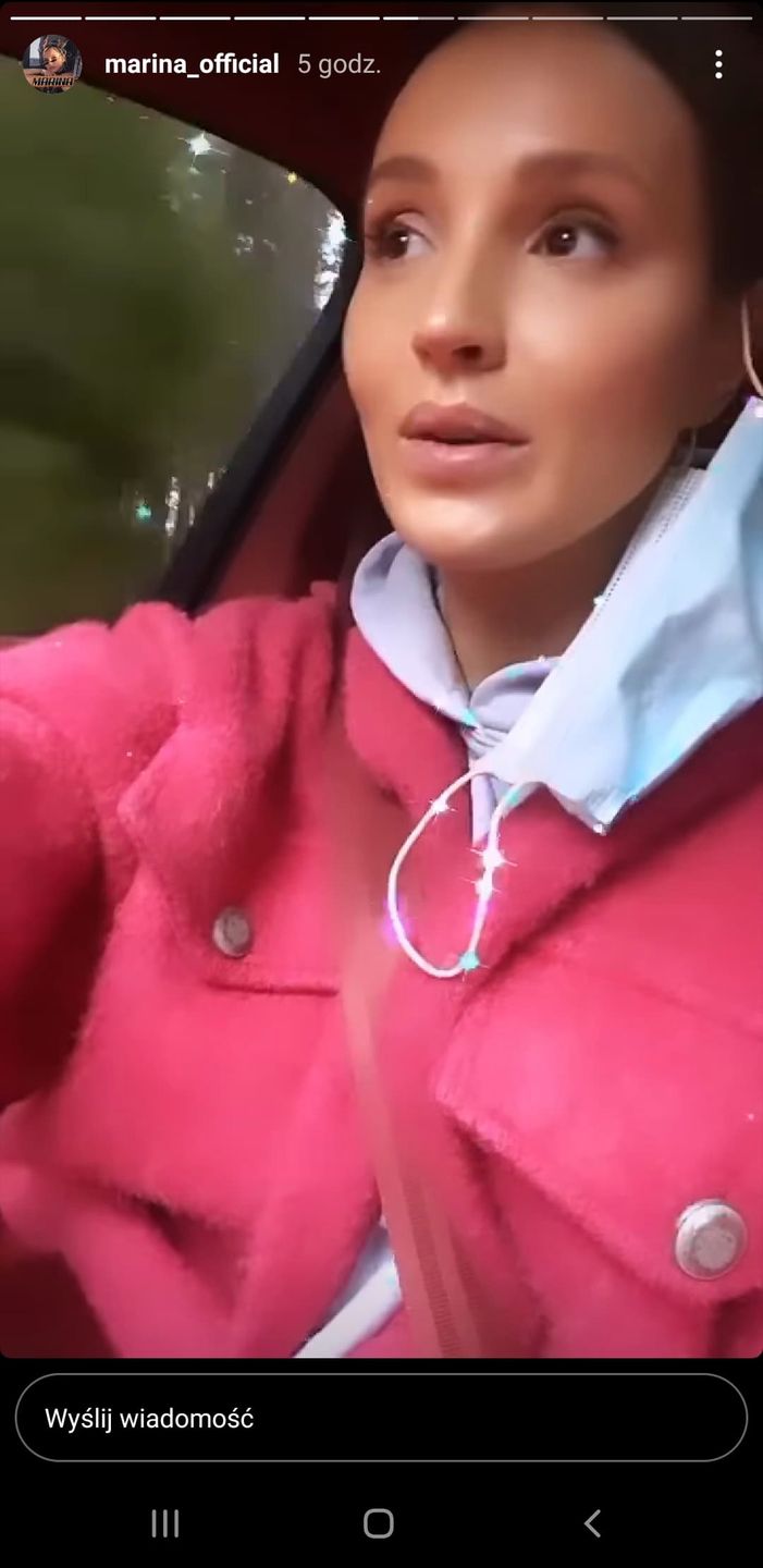 Marina pochwaliła się budową
