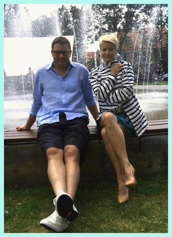 Małgorzata Kożuchowska i Tomasz Karolak