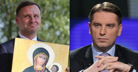 Tomasz Lis o Dudzie: "STRAŻNIK BISKUPIEGO BALDACHIMU!"