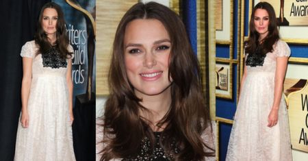 Keira Knightley wciąż ukrywa brzuszek! (ZDJĘCIA)