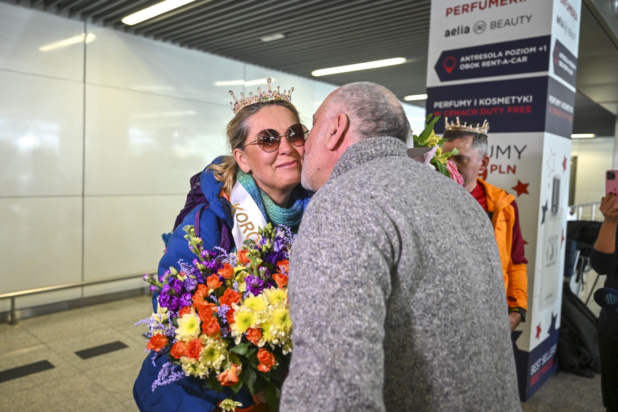 Ewa Wachowicz powitana niczym królowa