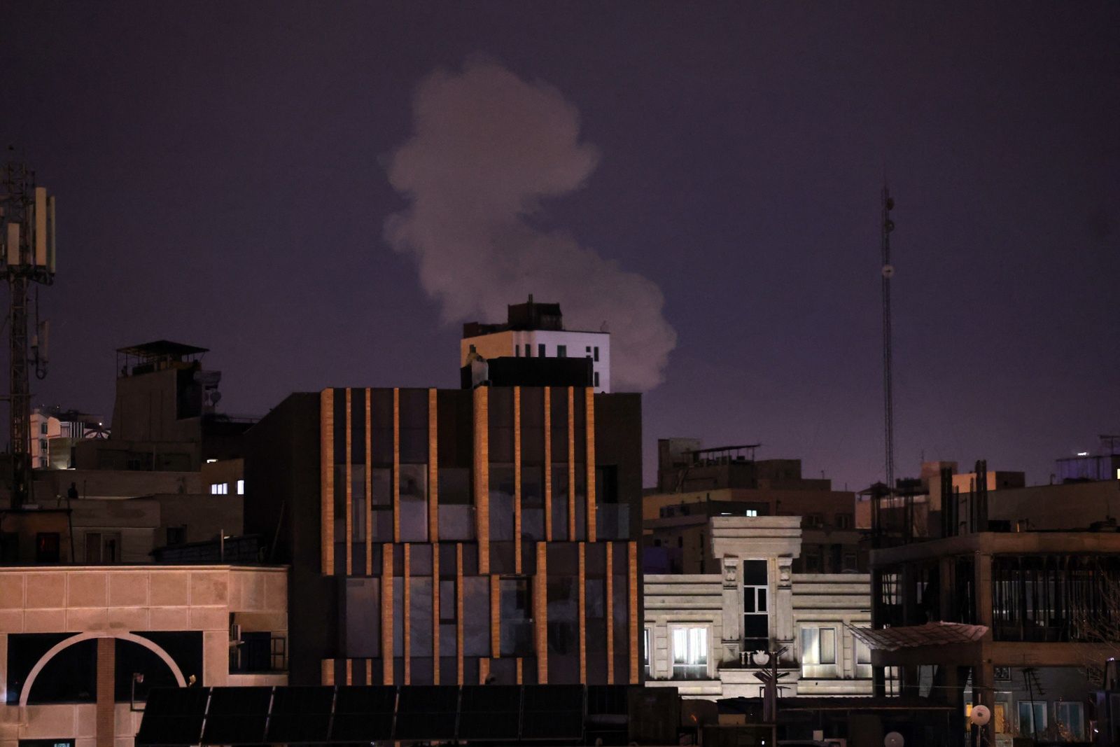 Atak Izraela na Teheran