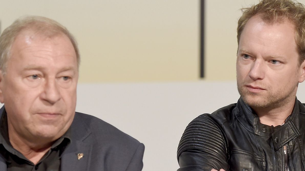 Jerzy Stuhr i Maciej Stuhr