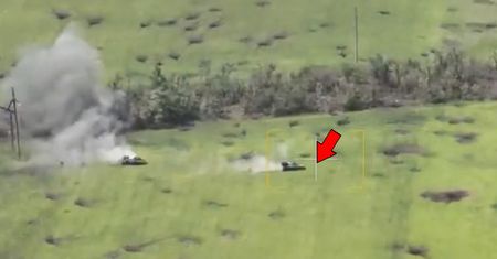 Rosjanie wpadli w zasadzkę. Nagrali klęskę swoich BMP-3, uciekając w popłochu