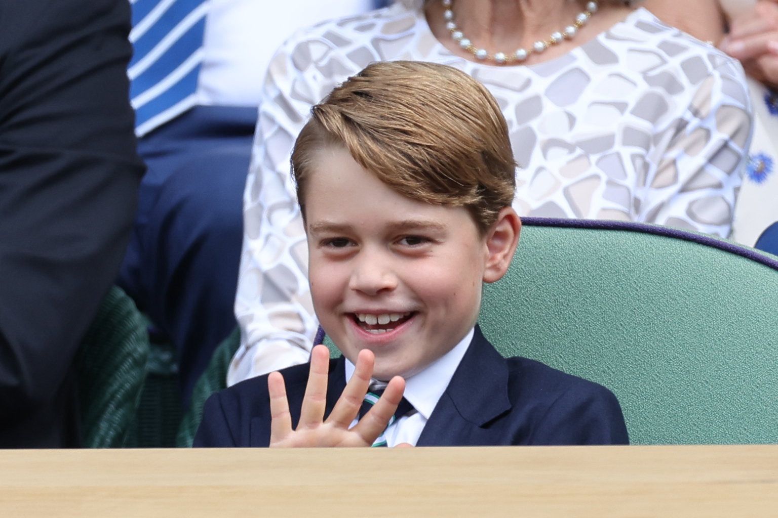 Miny księcia George'a na finale Wimbledonu