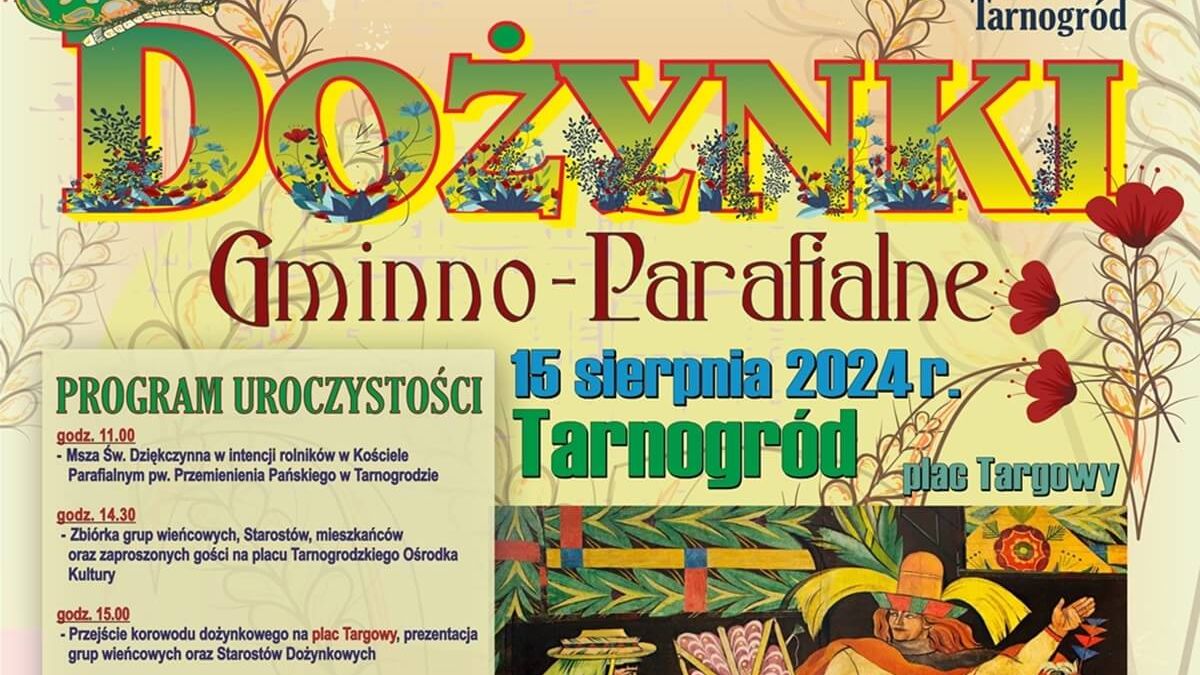 Dożynki w Tarnogrodzie 2024