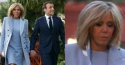 Odsłonięte nogi smutnej Brigitte Macron witają parę prezydencką Chin (ZDJĘCIA)