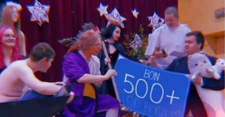 500 plus od samego Boga. Po jasełkach w Gdańsku w sieci się zagotowało