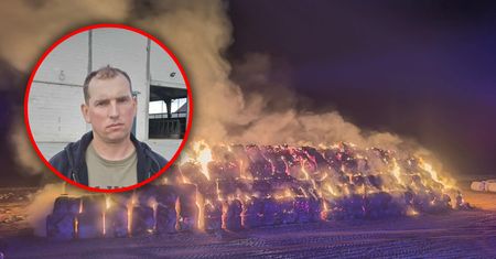 Dramat rolnika spod Radziejowa. Spalili mu snopy, od lat jest nękany