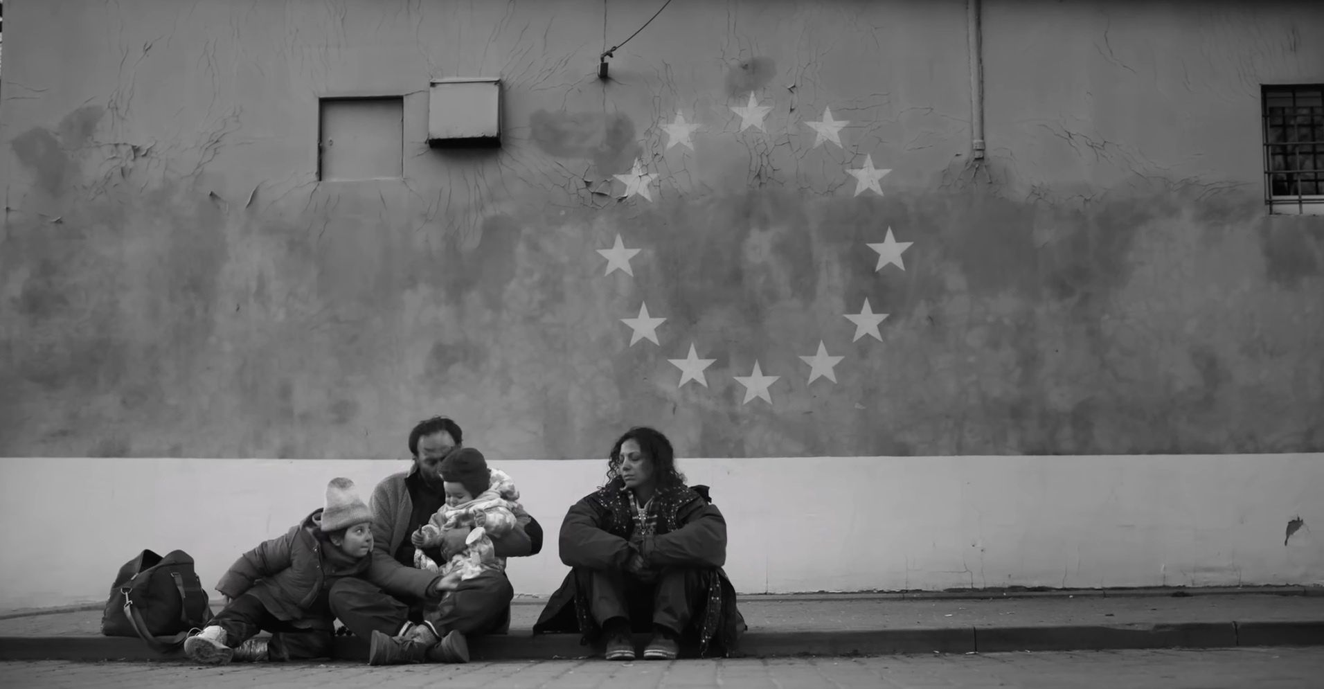 Kadr z filmu "Zielona granica"