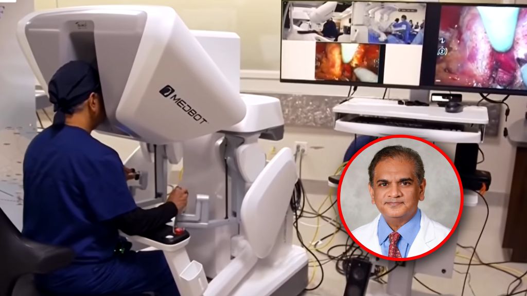 Doktor Vipul Patel, specjalista z Orlando na Florydzie, zrealizował zabieg u pacjenta mieszkającego w Angoli