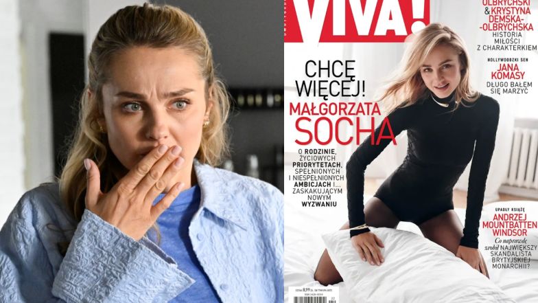Internauci NIE ROZPOZNAJĄ Małgorzaty Sochy na nowej okładce: "Ale Photoshop. PRZESADZILIŚCIE" (FOTO)