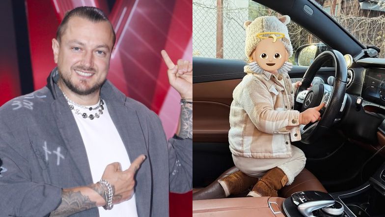 Aleksander Baron chwali się sesją zdjęciową z synem