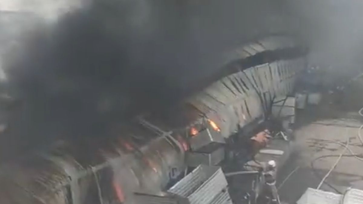 Płoną zakłady Gloria Jeans w obwodzie rostowskim 