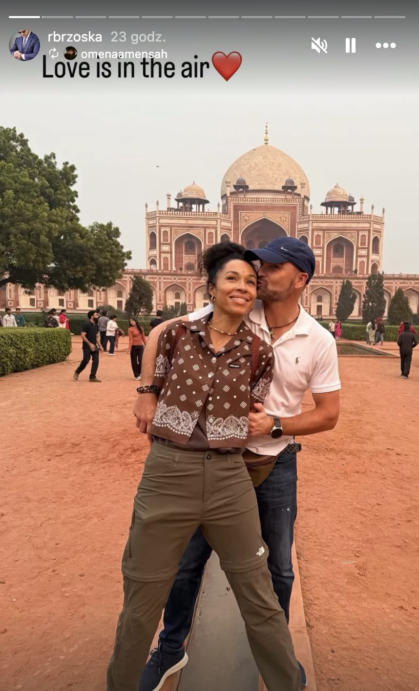 Omenaa Mensah i Rafał Brzoska