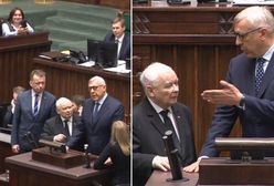 Kaczyński ruszył w stronę Giertycha. Nagranie z wielkiej awantury w Sejmie