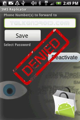 Szpiegowski Secret SMS Replicator usunięty z Marketu dopiero po 30 godzinach