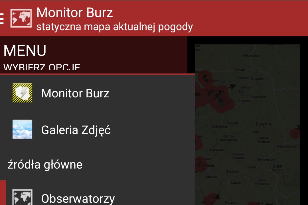 Gdzie jest burza? Przegląd stron i aplikacji nie tylko dla fotografa 31