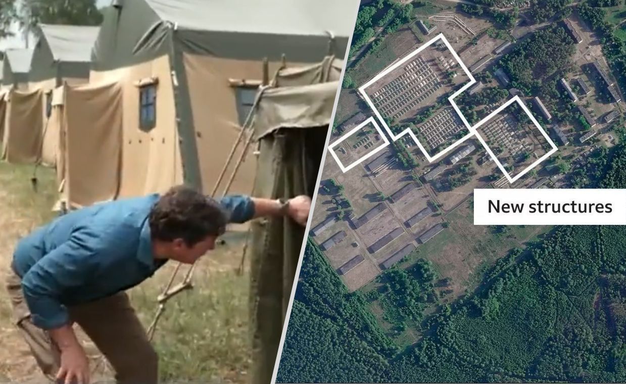 Reporter CNN zajrzał do "namiotów wagnerowców" w Białorusi