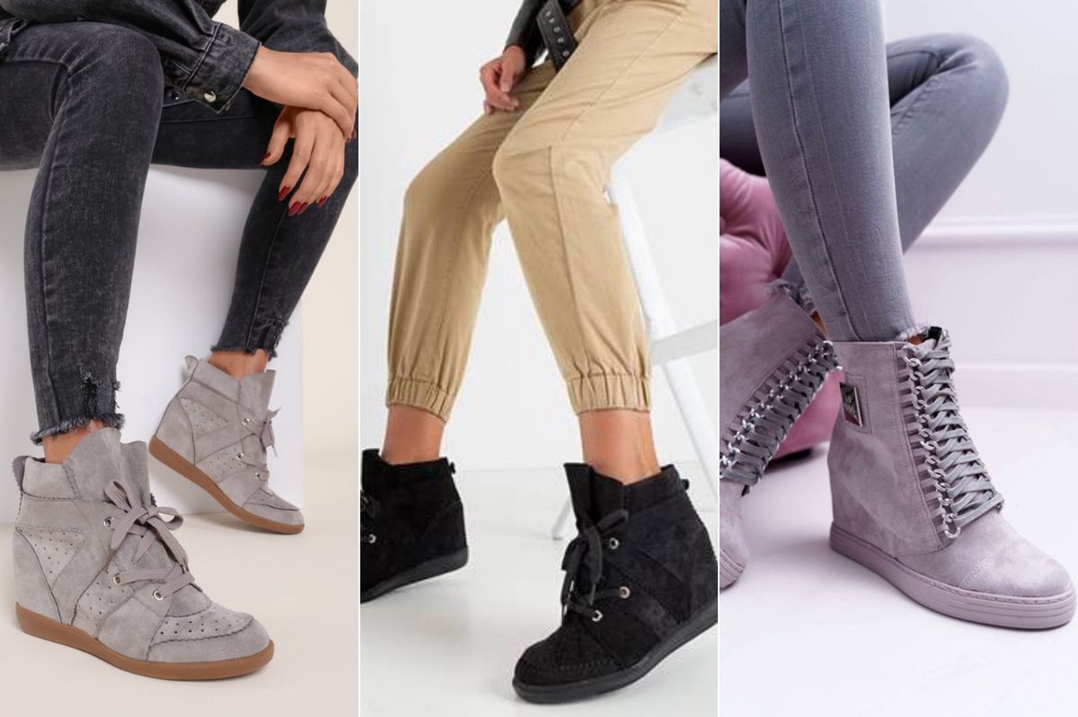 Sneakersy na koturnie - jak modnie je nosić?