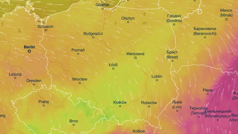 Pogoda na sobotę. W Polsce znów będzie chłodniej