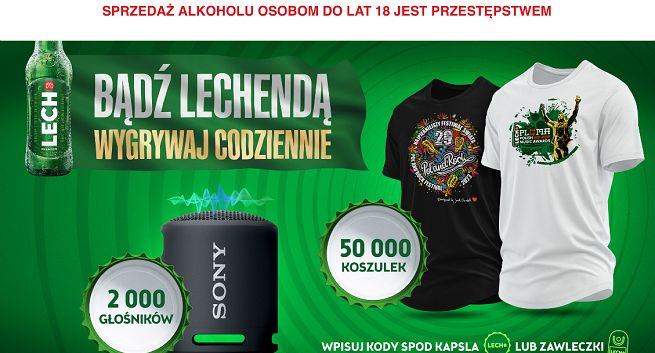 Ruszyła loteria "Bądź Lechendą"