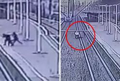 Rzucili 15-latka na tory i okradli. Policja pokazała nagranie