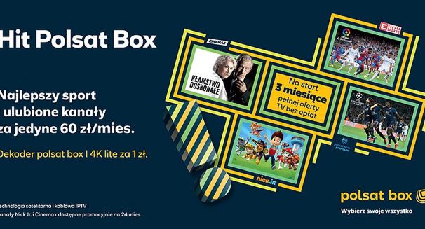 Polsat Box z nową kampanią reklamową, Jacek Braciak twarzą (wideo)