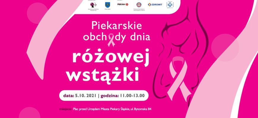 5 października w Piekarach Śląskich Obchody Dnia Różowej Wstążki 