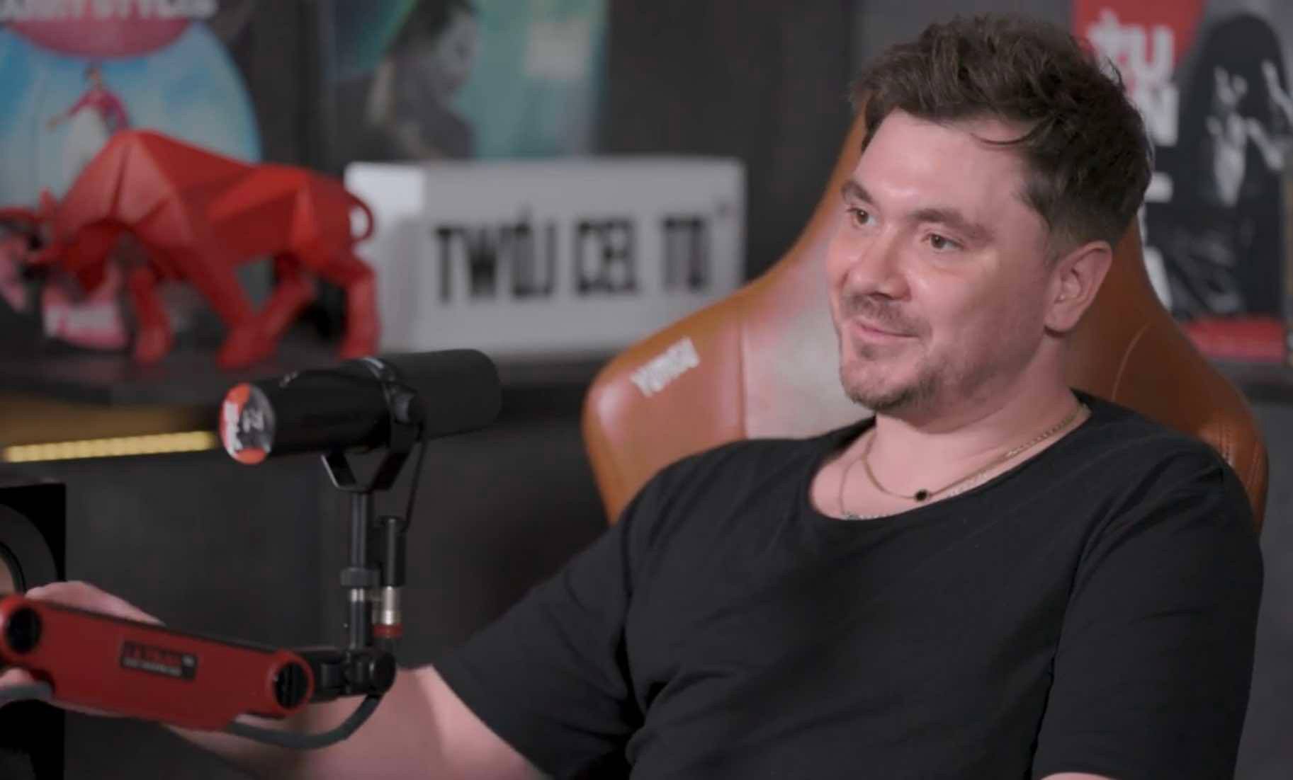 Daniel Martyniuk u Żurnalisty