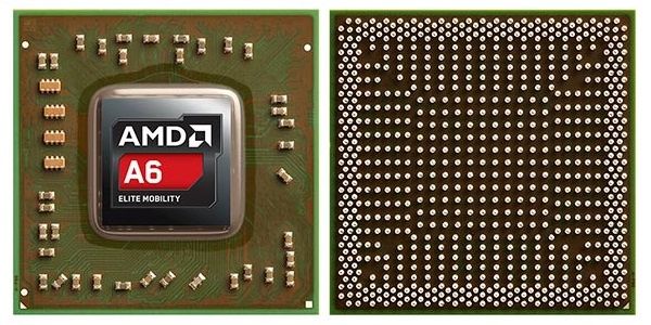 AMD APU Elite Mobility A6 Temash procesor zdjęcie