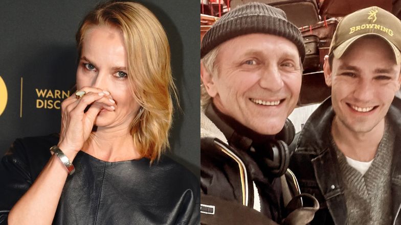 Magda Cielecka spędza czas z byłym i obecnym partnerem