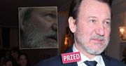 Patrzymy na Więckiewicza i nie dowierzamy. Siwizna, bujna broda. Ależ METAMORFOZA