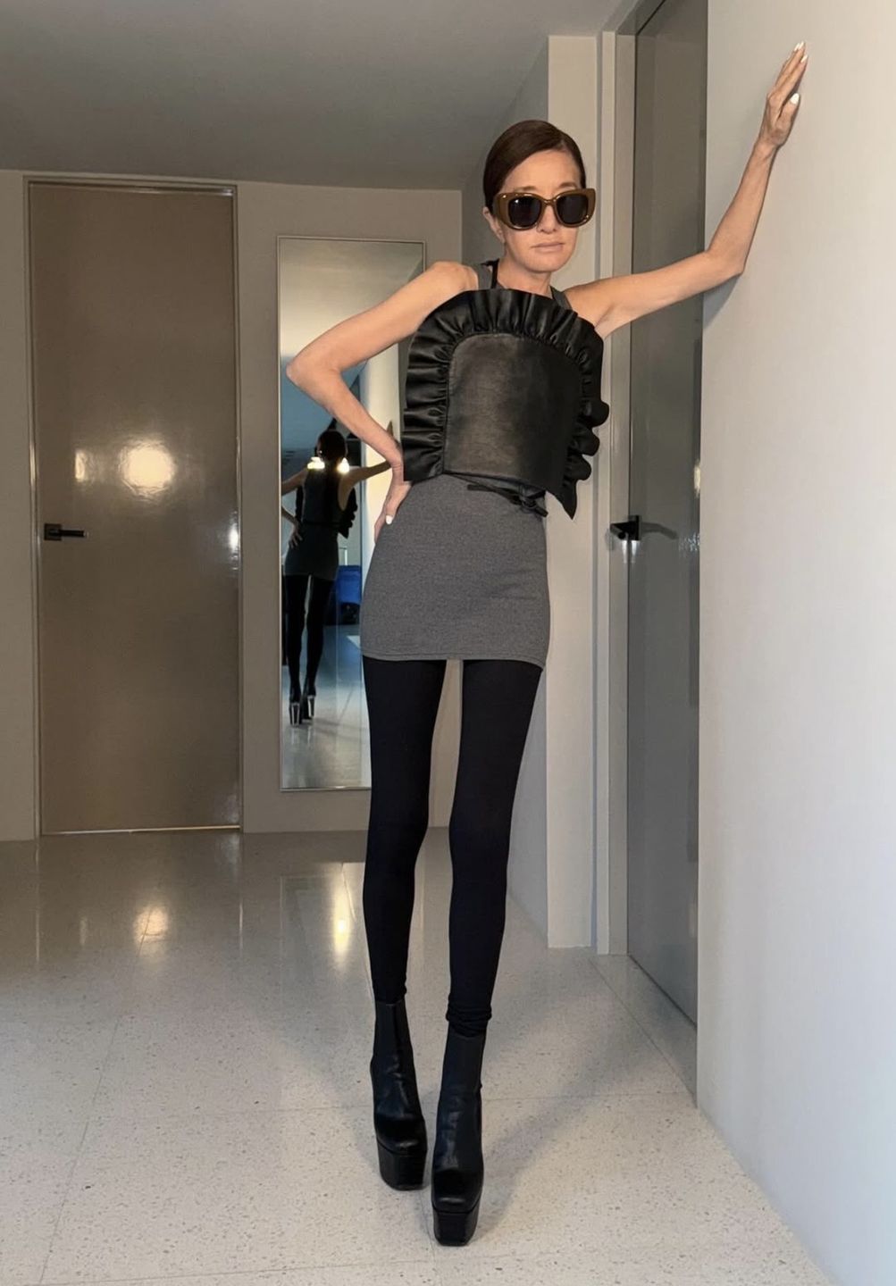 Vera Wang chwali się nogami do nieba 